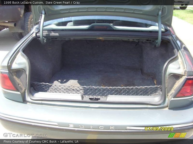 Slate Green Pearl / Gray 1998 Buick LeSabre Custom