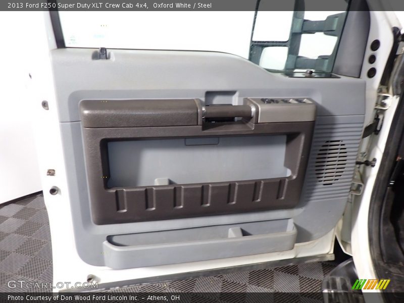 Oxford White / Steel 2013 Ford F250 Super Duty XLT Crew Cab 4x4