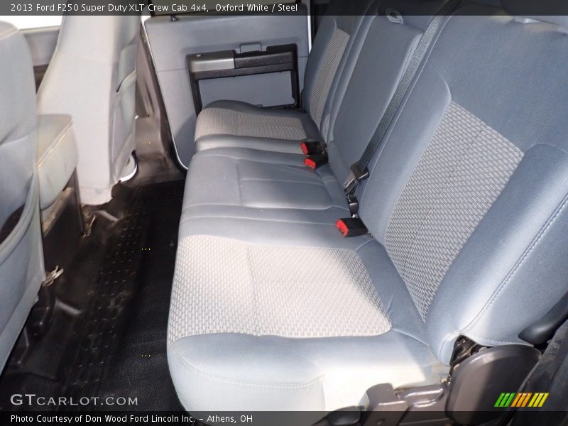 Oxford White / Steel 2013 Ford F250 Super Duty XLT Crew Cab 4x4