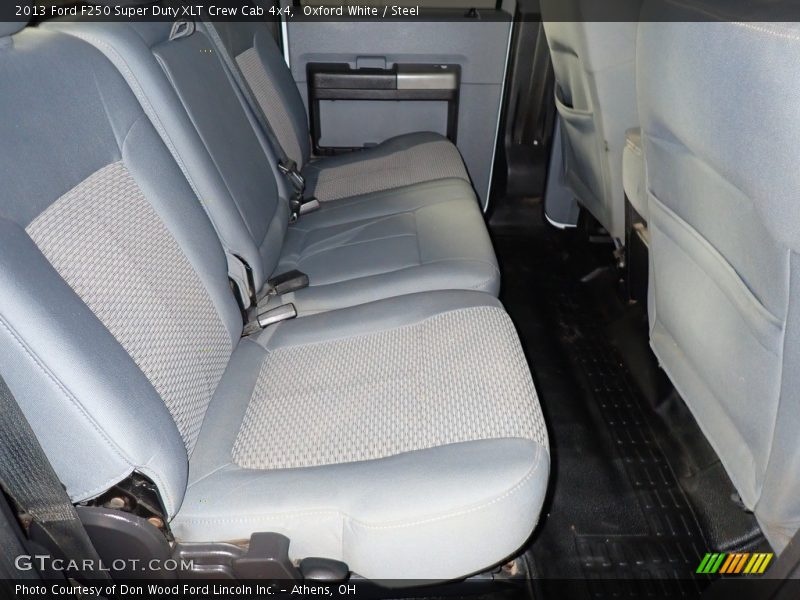 Oxford White / Steel 2013 Ford F250 Super Duty XLT Crew Cab 4x4