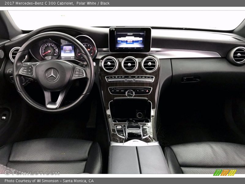 Polar White / Black 2017 Mercedes-Benz C 300 Cabriolet
