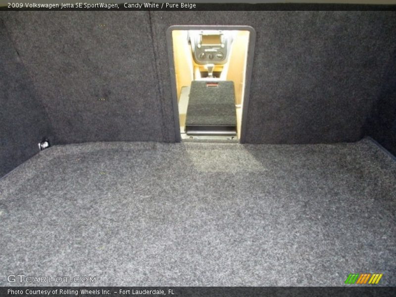 Candy White / Pure Beige 2009 Volkswagen Jetta SE SportWagen