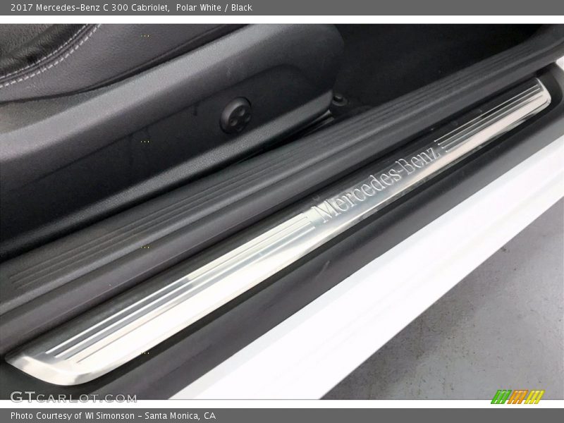 Polar White / Black 2017 Mercedes-Benz C 300 Cabriolet
