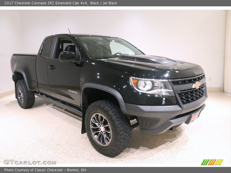 Black / Jet Black 2017 Chevrolet Colorado ZR2 Extended Cab 4x4
