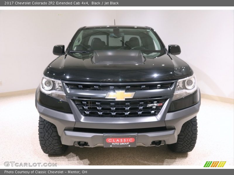 Black / Jet Black 2017 Chevrolet Colorado ZR2 Extended Cab 4x4