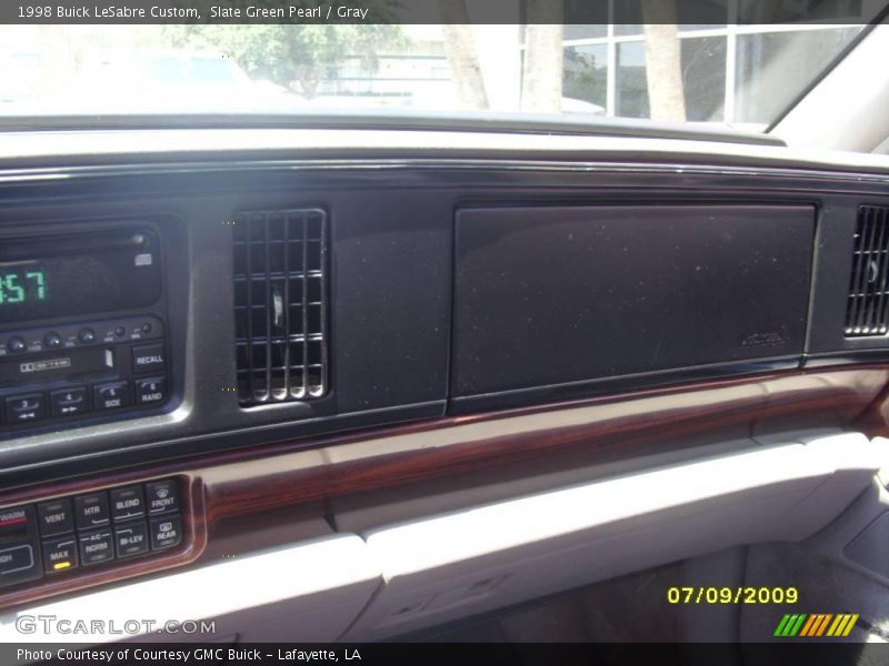 Slate Green Pearl / Gray 1998 Buick LeSabre Custom