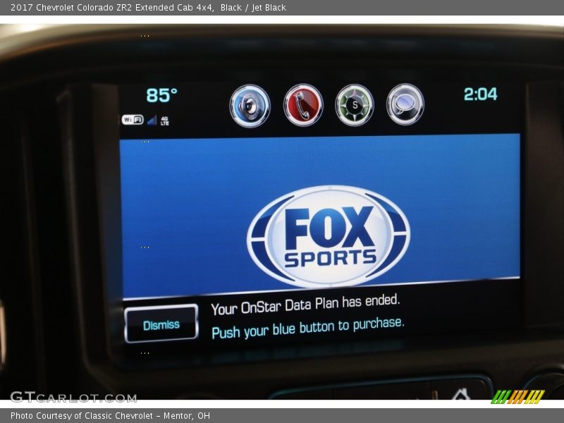 Black / Jet Black 2017 Chevrolet Colorado ZR2 Extended Cab 4x4