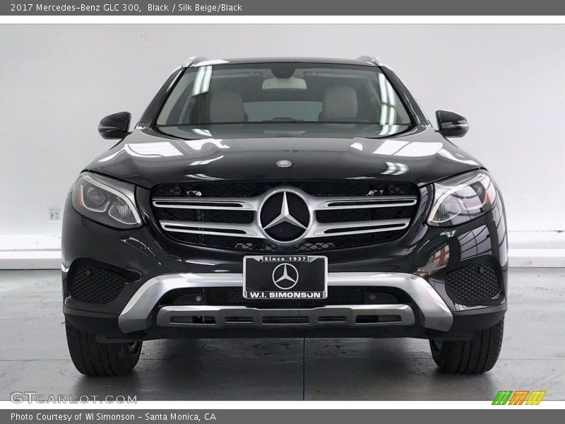 Black / Silk Beige/Black 2017 Mercedes-Benz GLC 300