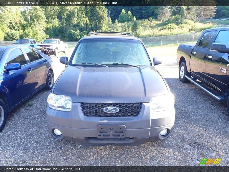Silver Metallic / Medium/Dark Flint 2007 Ford Escape XLT V6 4WD