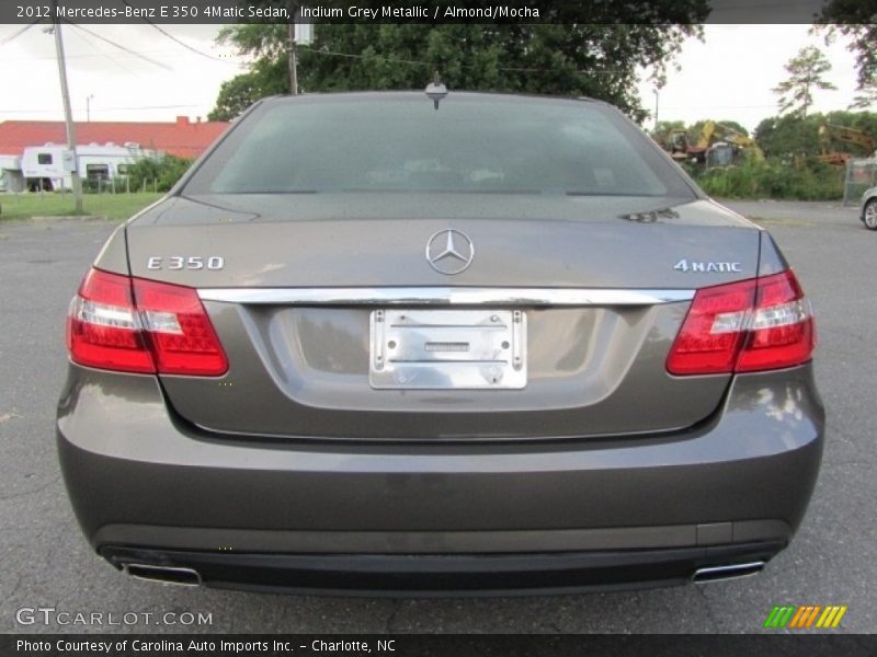 Indium Grey Metallic / Almond/Mocha 2012 Mercedes-Benz E 350 4Matic Sedan