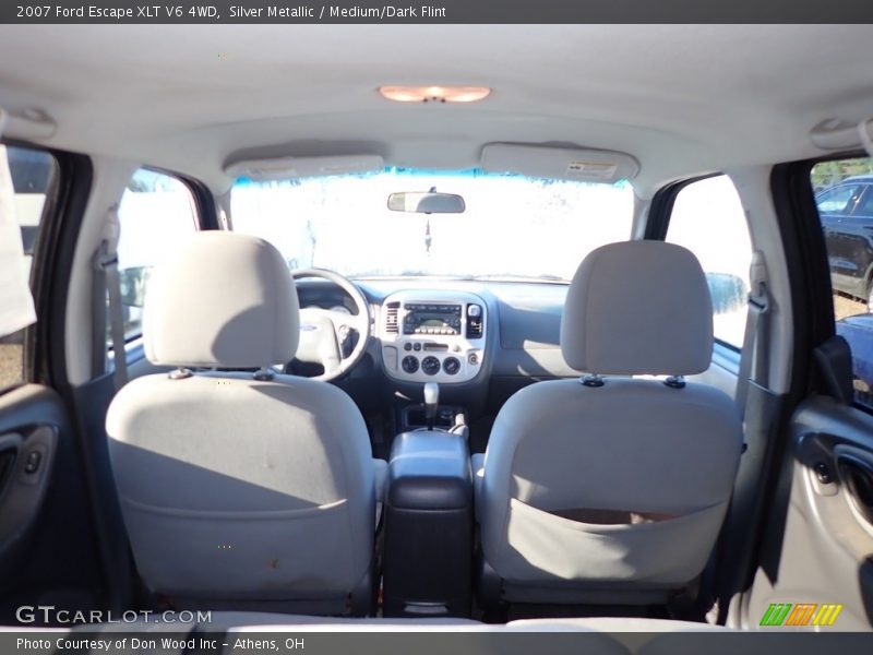Silver Metallic / Medium/Dark Flint 2007 Ford Escape XLT V6 4WD