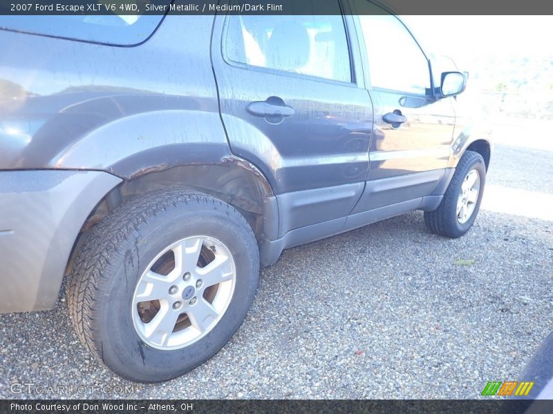 Silver Metallic / Medium/Dark Flint 2007 Ford Escape XLT V6 4WD