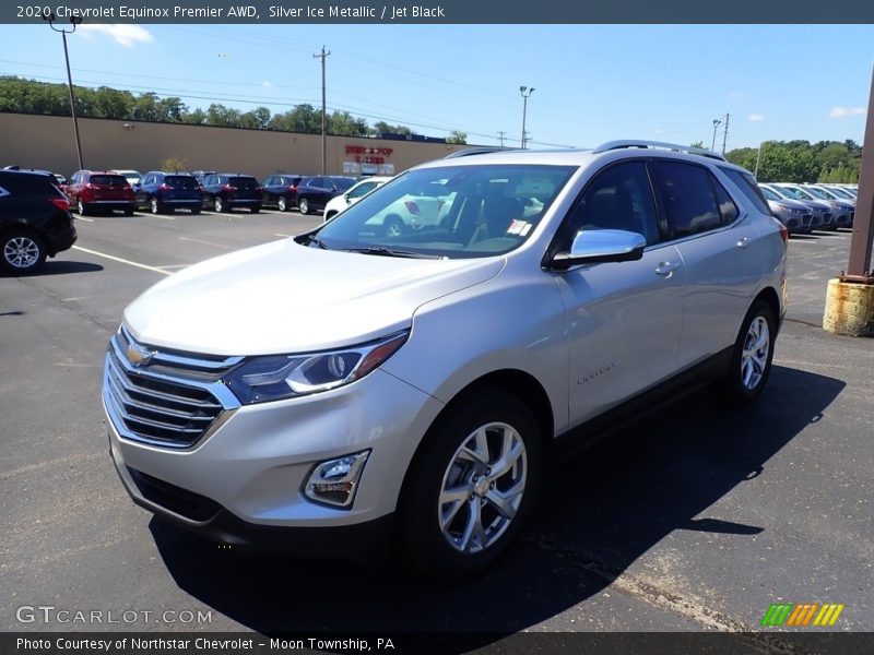 Silver Ice Metallic / Jet Black 2020 Chevrolet Equinox Premier AWD
