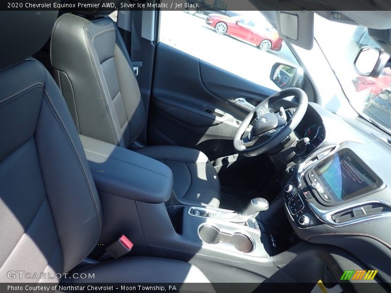 Silver Ice Metallic / Jet Black 2020 Chevrolet Equinox Premier AWD