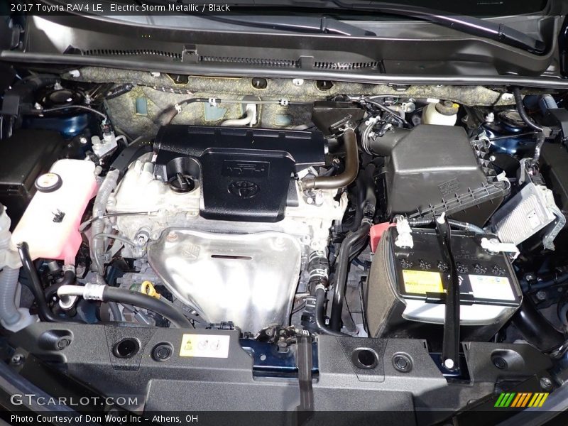 Electric Storm Metallic / Black 2017 Toyota RAV4 LE