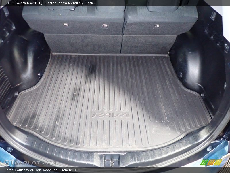 Electric Storm Metallic / Black 2017 Toyota RAV4 LE