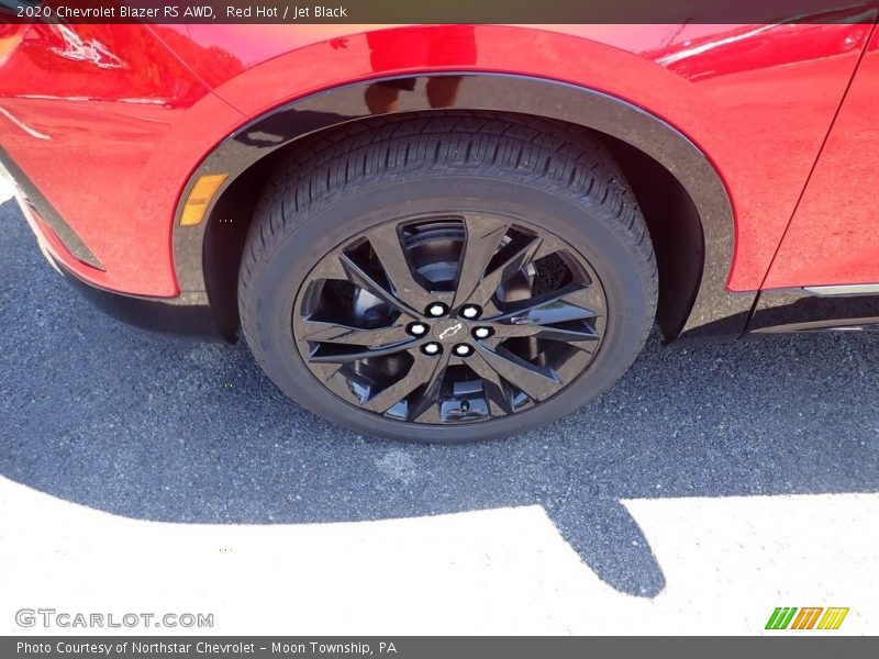 Red Hot / Jet Black 2020 Chevrolet Blazer RS AWD