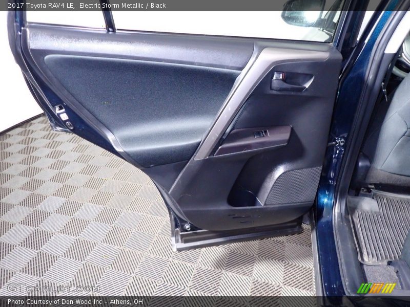 Electric Storm Metallic / Black 2017 Toyota RAV4 LE