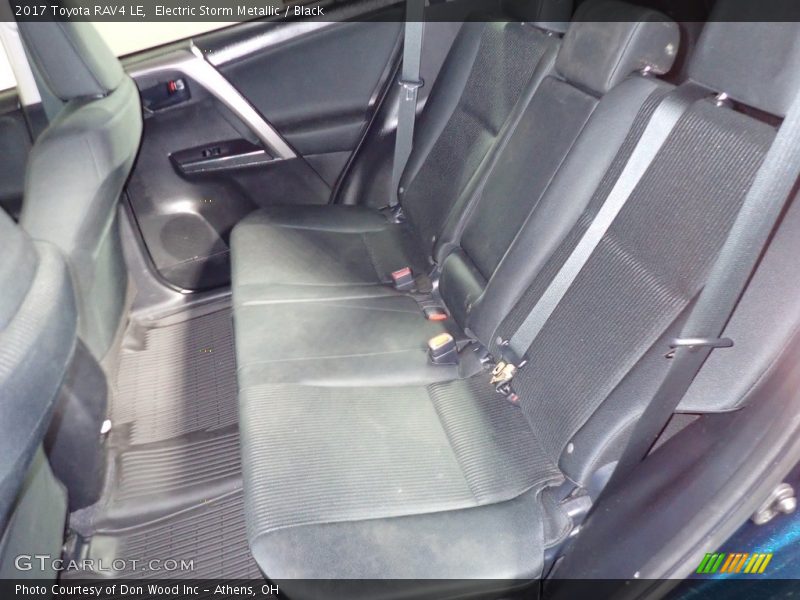 Electric Storm Metallic / Black 2017 Toyota RAV4 LE