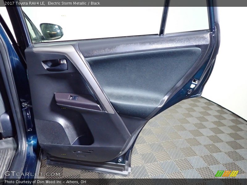 Electric Storm Metallic / Black 2017 Toyota RAV4 LE