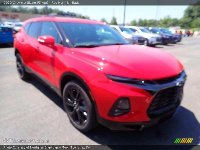 Red Hot / Jet Black 2020 Chevrolet Blazer RS AWD