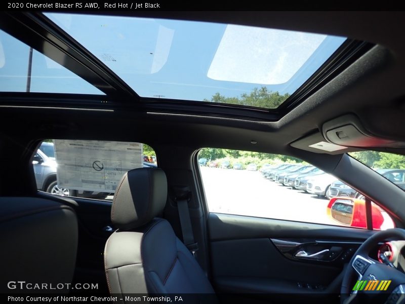 Red Hot / Jet Black 2020 Chevrolet Blazer RS AWD