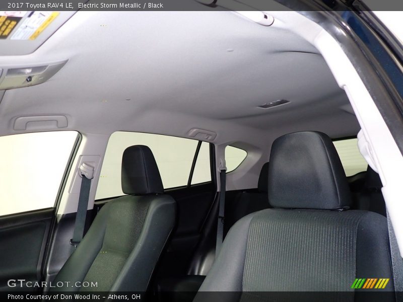 Electric Storm Metallic / Black 2017 Toyota RAV4 LE