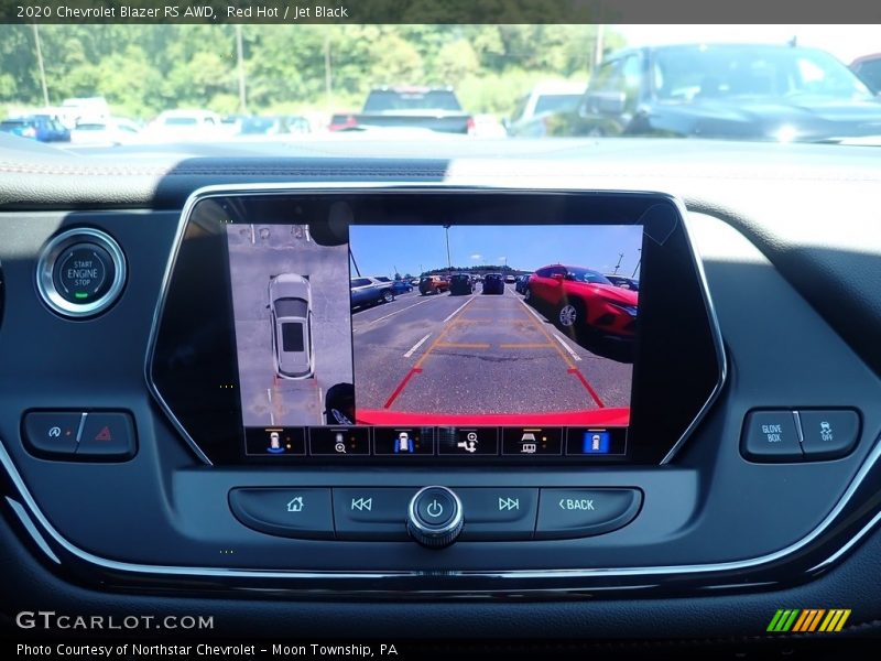 Red Hot / Jet Black 2020 Chevrolet Blazer RS AWD