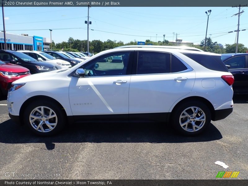 Summit White / Jet Black 2020 Chevrolet Equinox Premier AWD