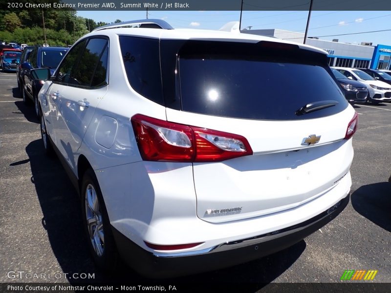 Summit White / Jet Black 2020 Chevrolet Equinox Premier AWD