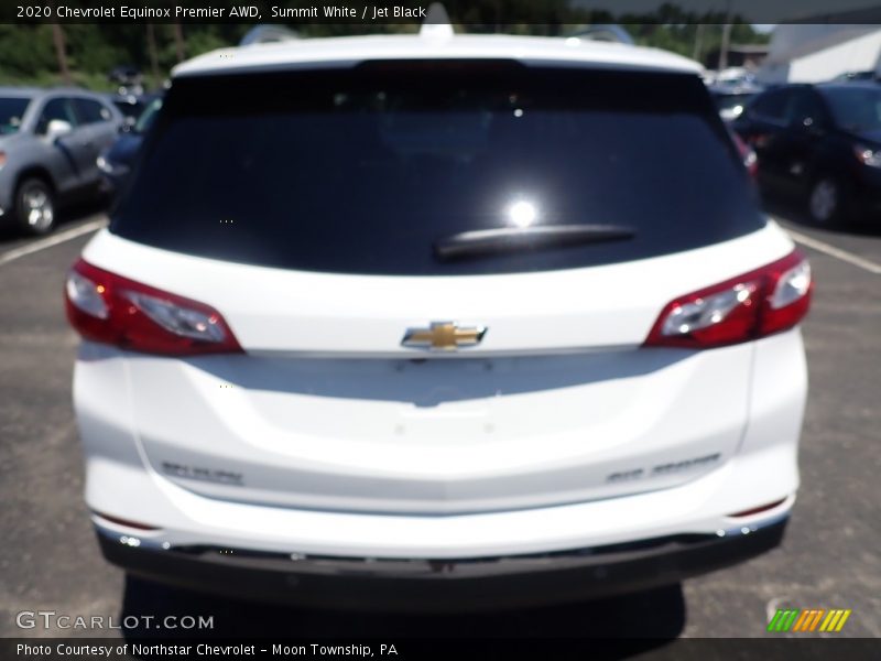 Summit White / Jet Black 2020 Chevrolet Equinox Premier AWD