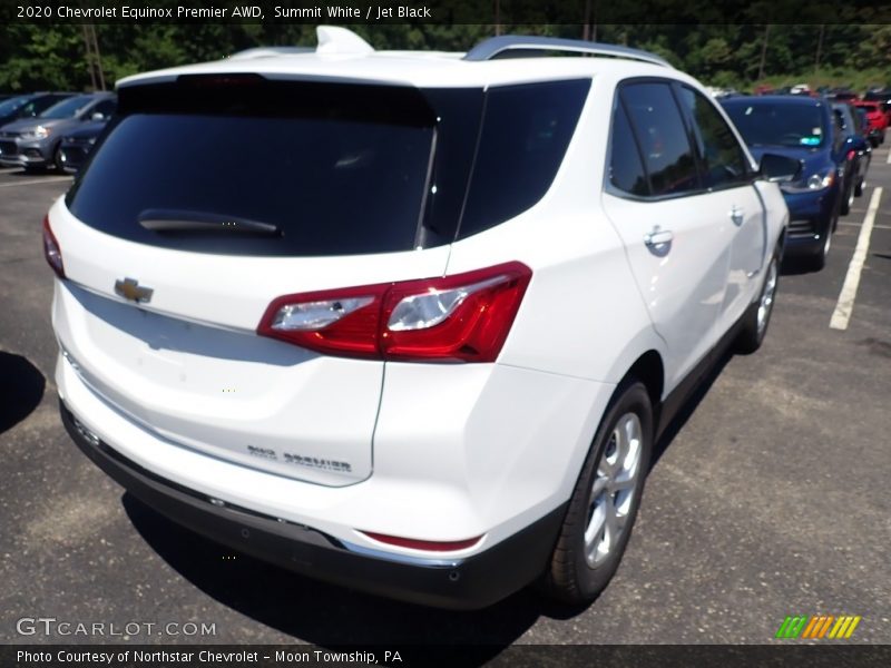 Summit White / Jet Black 2020 Chevrolet Equinox Premier AWD