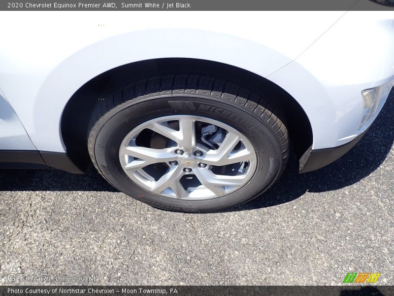 Summit White / Jet Black 2020 Chevrolet Equinox Premier AWD