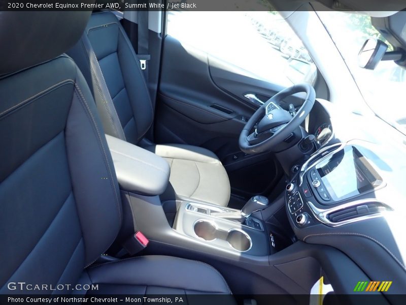 Summit White / Jet Black 2020 Chevrolet Equinox Premier AWD