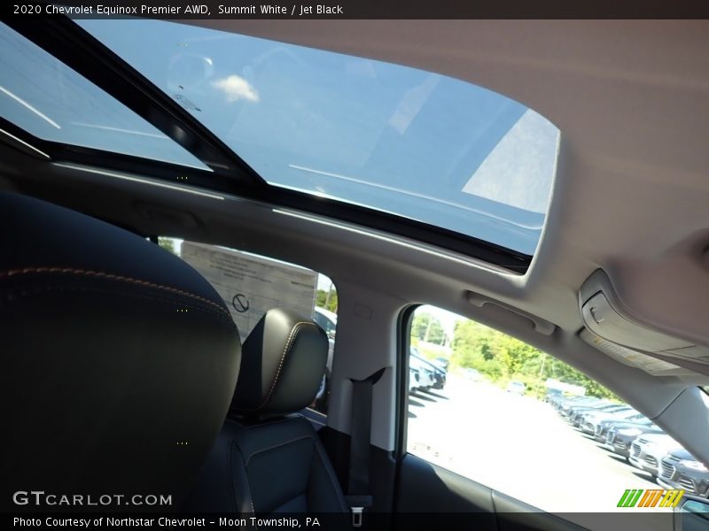 Summit White / Jet Black 2020 Chevrolet Equinox Premier AWD