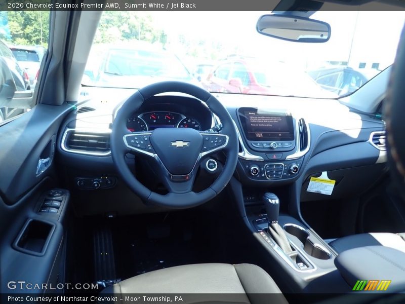 Summit White / Jet Black 2020 Chevrolet Equinox Premier AWD