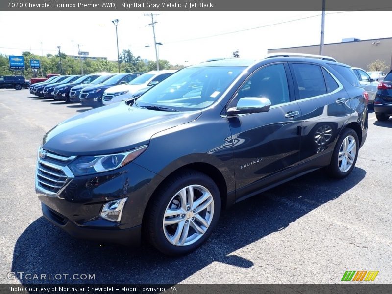 Nightfall Gray Metallic / Jet Black 2020 Chevrolet Equinox Premier AWD