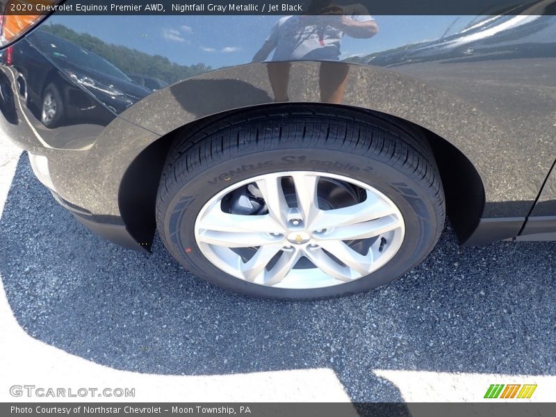 Nightfall Gray Metallic / Jet Black 2020 Chevrolet Equinox Premier AWD