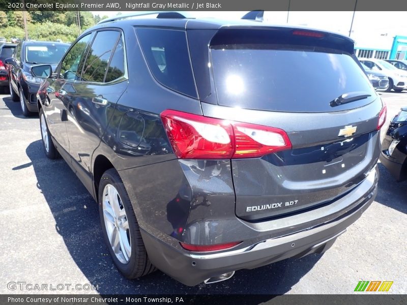 Nightfall Gray Metallic / Jet Black 2020 Chevrolet Equinox Premier AWD