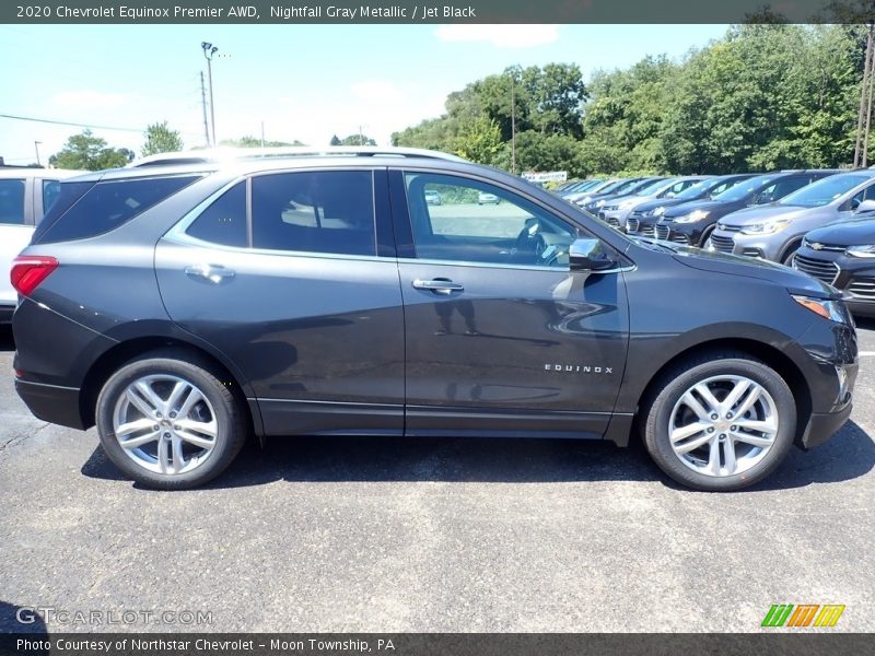 Nightfall Gray Metallic / Jet Black 2020 Chevrolet Equinox Premier AWD