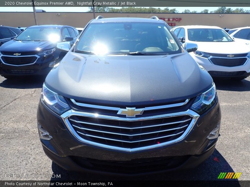 Nightfall Gray Metallic / Jet Black 2020 Chevrolet Equinox Premier AWD