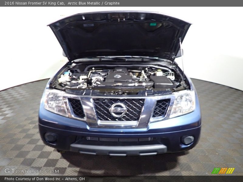 Arctic Blue Metallic / Graphite 2016 Nissan Frontier SV King Cab