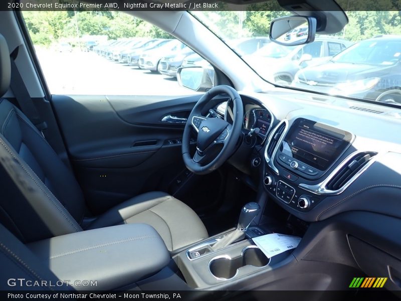 Nightfall Gray Metallic / Jet Black 2020 Chevrolet Equinox Premier AWD