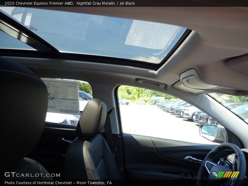 Nightfall Gray Metallic / Jet Black 2020 Chevrolet Equinox Premier AWD