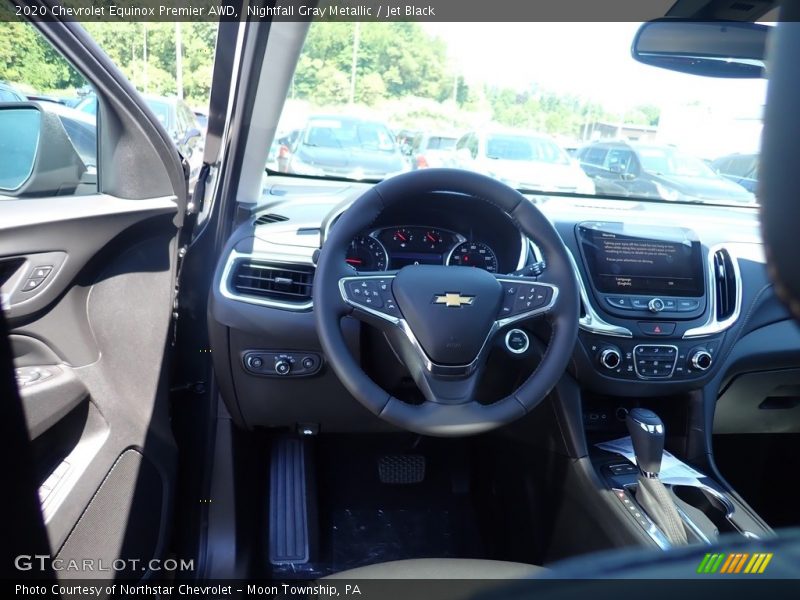 Nightfall Gray Metallic / Jet Black 2020 Chevrolet Equinox Premier AWD