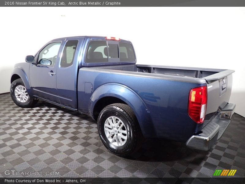 Arctic Blue Metallic / Graphite 2016 Nissan Frontier SV King Cab