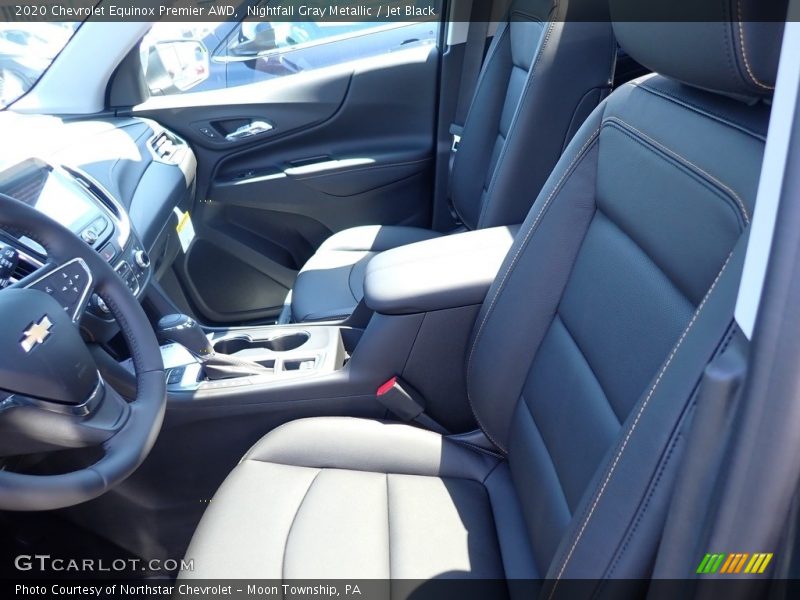Nightfall Gray Metallic / Jet Black 2020 Chevrolet Equinox Premier AWD