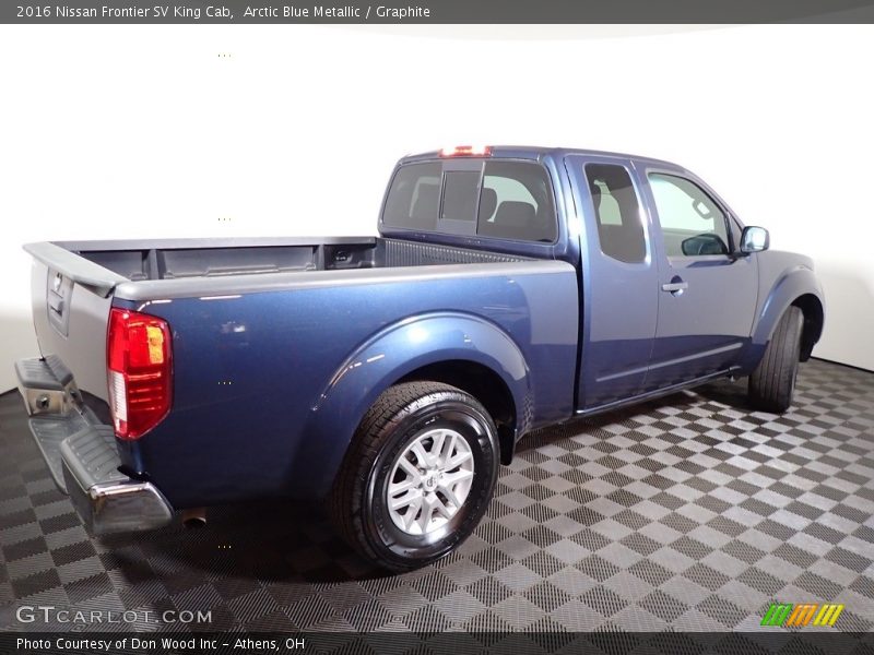 Arctic Blue Metallic / Graphite 2016 Nissan Frontier SV King Cab