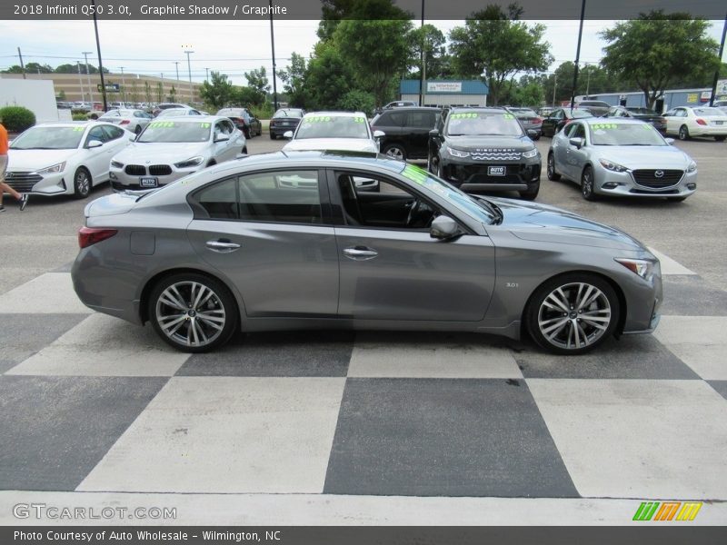Graphite Shadow / Graphite 2018 Infiniti Q50 3.0t