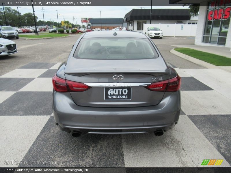 Graphite Shadow / Graphite 2018 Infiniti Q50 3.0t
